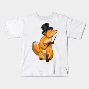 Fox Magician Magic wand Kids T-Shirt